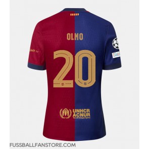 Barcelona Dani Olmo #20 Replik Heimtrikot 2024-25 Kurzarm